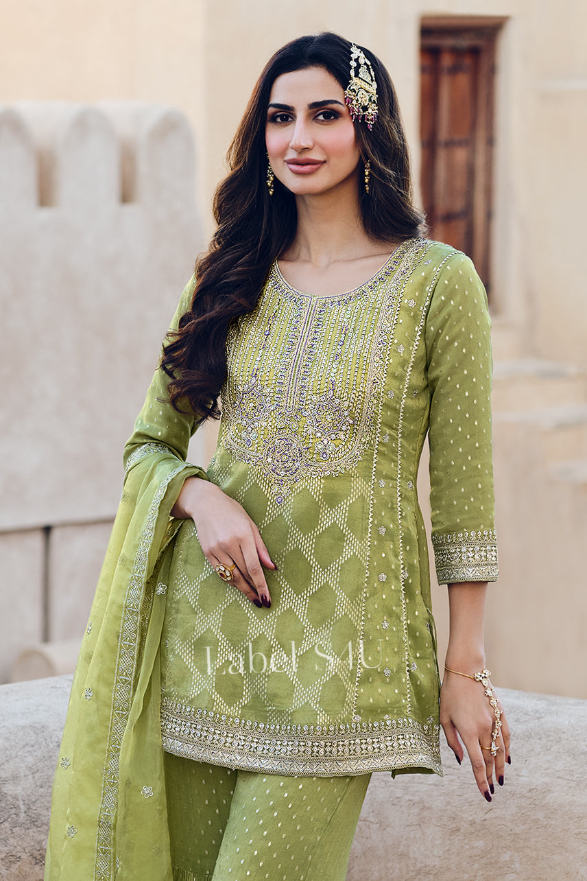 Shahzarin-Sharara Set