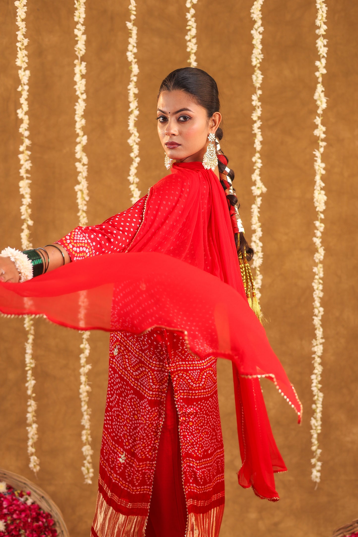 Regal Allure – Gaji Silk Handcrafted Suit Set