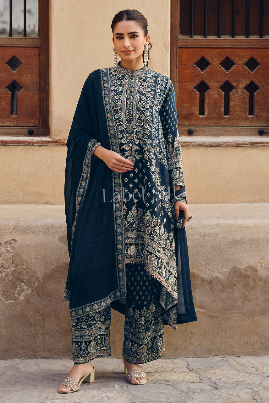 Zahra Zeenat-Palazzo Set