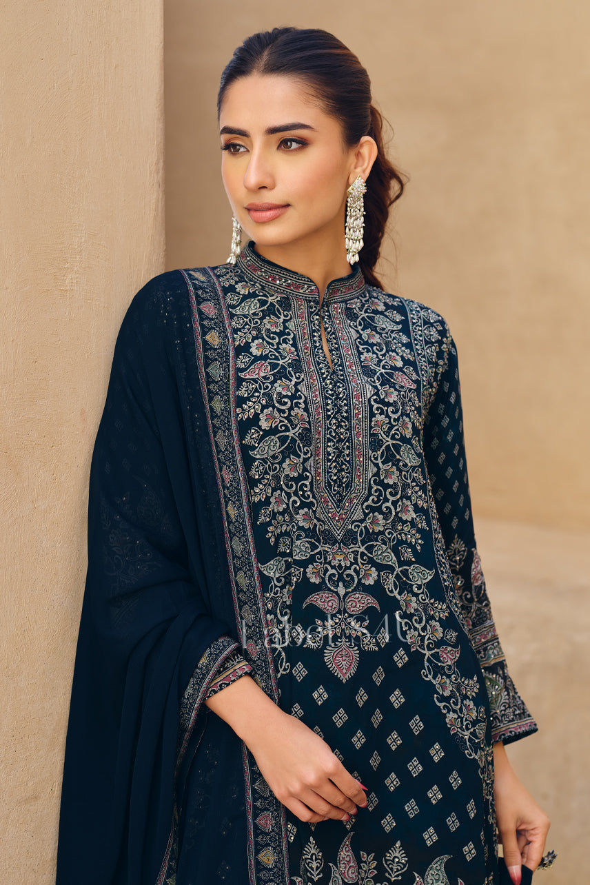 Zahra Zeenat-Palazzo Set